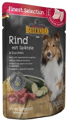 Belcando (Белькандо) Вологий корм для собак з яловичиною, локшиною та цукіні