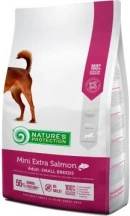 Natures Protection (Натур Протекшн) Mini Extra Salmon Гіпоалергенний корм для дрібних порід собак з лососем img