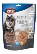 Trixie (Тріксі) PREMIO 4 Meat Minis Ласощі з куркою, качкою, яловичиною та бараниною для собак img