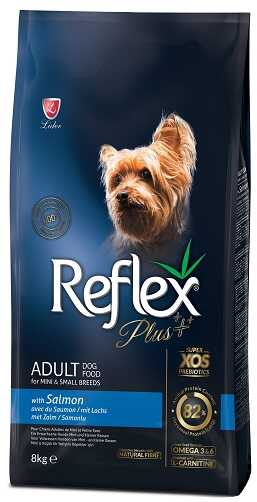 Корм для собак Reflex Plus Mini & Small Adult Salmon