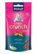 Vitakraft (Вітакрафт) Crispy Crunch Хрумкі подушечки з лососем для котів і кішок