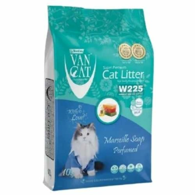 VanCat (ВанКет) Super Premium Cat Litter Marseille Soap Perfumed Бентонітовий наповнювач з ароматом марсельського мила для котячого туалету