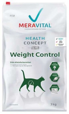Mera (Мера) Vital Weight Control Cat 3 кг Ветеринарна дієта для котів та кішок з надлишковою вагою і ожирінням