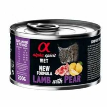 Alpha Spirit (Альфа Спіріт) Cat Adult Lamb & Pear Вологий корм з ягням і грушею для дорослих котів і кішок img