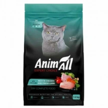 AnimAll (ЕнімАлл) Cat Adult Sterilized Chicken & Lamb 400 гр Сухий корм з куркою та ягням для стерилізованих котів і кішок img