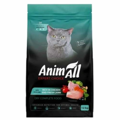 AnimAll (ЕнімАлл) Cat Adult Sterilized Chicken & Lamb 400 гр Сухий корм з куркою та ягням для стерилізованих котів і кішок
