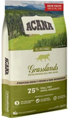 Acana (Акана) Grasslands Cat 340 гр Сухой корм для котят и кошек с индейкой и уткой