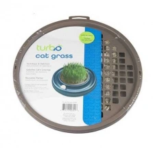 Coastal (Костал) Turbo Cat Grass Трава для котів і кішок в контейнері img