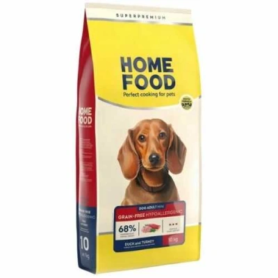 Home Food (Хоум Фуд) Dog Adult Mini Hypoallergenic Grain Free Duck & Turkey Беззерновий гіпоалергенний корм з качкою й індичкою для собак дрібних порід