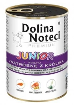 Dolina Noteci (Доліна Нотечі) Premium Junior Medium and Large Breeds Консерви з печінкою кролика для цуценят середніх та великих порід img