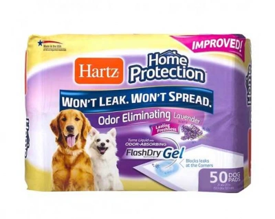 Hartz (Хартц) Odor Eliminating Pads Lavender Пелюшки з ароматом лаванди для собак та цуценят 100 шт