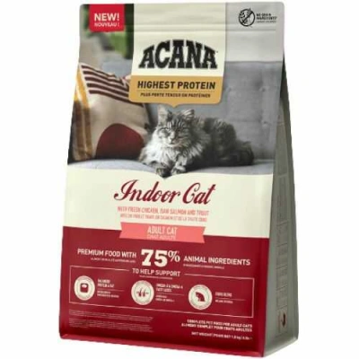Acana (Акана) Highest Protein Indoor Cat 4,5 кг Беззерновий сухий корм для домашніх котів і кішок