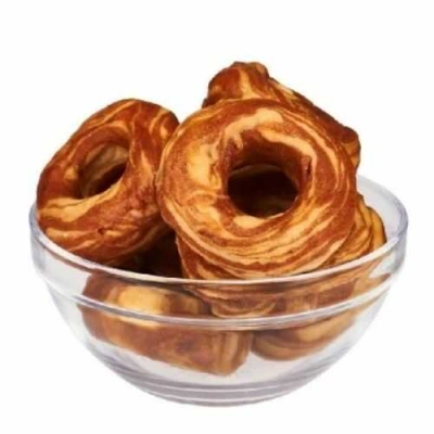 AnimAll (ЕнімАлл) Snack Dog Rawhide Ring with Chicken Fillet Куряче філе на кільці з пресованої шкіри для собак різних порід