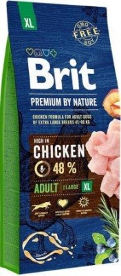 Brit Premium (Бріт Преміум) Dog Adult XL Сухий корм для гігантських порід собак з куркою