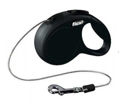 Flexi (Флекси) Cat XS Поводок-рулетка для кошек с весом до 8 кг, трос, 3 м, черный img