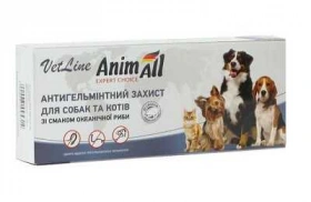 AnimAll VetLine (ЕнімАлл ВетЛайн) Таблетки від глистів для котів та собак