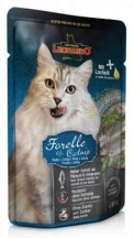 Leonardo (Леонардо) Finest Selection Trout & Catnip Вологий корм з фореллю і котячої м'ятою для котів і кішок img