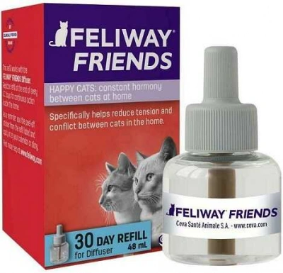 Ceva Feliway (Фелівей) Friends Заспокійливий засіб для корекції поведінки у кішок при груповому утриманні, змінний блок