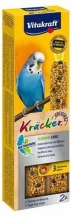 Vitakraft (Вітакрафт) Kracker Original Feather Care Ласощі-крекер для хвилястих папуг у період линяння