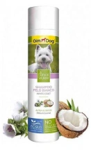 GimDog (ДжимДог) Natural Solutions Shampoo White Coat Шампунь для собак з білою шерстю з алтеєм та кокосом img