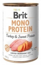 Brit (Бріт) Mono Protein Turkey & Sweet Potato Монопротеіновий вологий корм для собак з індичкою і бататом