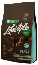 Natures Protection (Натур Протекшн) Lifestyle Grain Free White Fish Adult Cat Сухий беззерновий корм з білою рибою для дорослих котів і кішок img