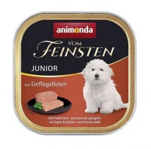 Animonda (Анімонда) Vom Feinsten Junior Poultry Liver Консервований корм з печінкою птиці для цуценят