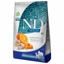 Farmina (Фарміна) N&D Ocean Grain Free Dog Adult Medium & Maxi Cod, Pumpkin & Orange Беззерновий сухий корм з тріскою й апельсином для собак середніх і великих порід img