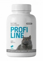 ProVET Profiline (ПроВет Профілайн) Біотин комплекс Вітаміни для покращення стану шкіри та шерсті у котів і кішок img