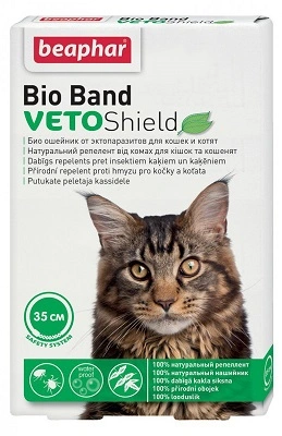 Beaphar (Беафар) Bio Band Біо нашийник від комах для котів та кошенят
