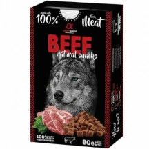 Alpha Spirit (Альфа Спіріт) Dog Natural Snacks Beef Напіввологі ласощі з яловичиною для собак різних порід img