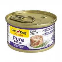 GimDog (ДжимДог) LD Pure Консерви для собак з куркою і тунцем img