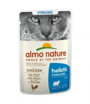 Almo Nature (Альмо Натюр) Holistic Functional Cat Sterilised Вологий корм для стерелізованих кішок з куркою