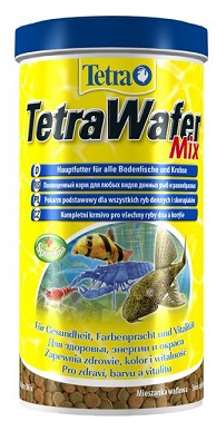 Корм Tetra Wafer Mix 1 л, пластинки для всех донных рыб и ракообразных -  купить с доставкой по выгодным ценам в инте