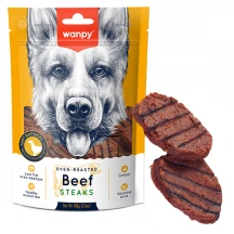 Wanpy (Ванпі) Dog Grilled Beef Steak Ласощі стейки з яловичини і курки для собак