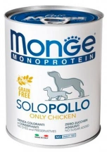 Monge (Монж) Monoprotein Dog Solo Монопротеїновий паштет для собак з куркою