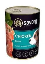 Savory (Сейворі) Chicken Puppy Консерви з куркою для цуценят img