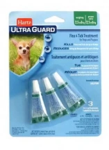 Hartz (Хартц) Ultra Guard Flea & Tick Drops for Dogs and Puppies Краплі від бліх, кліщів та комарів для собак та цуценят від 2,5 до 6 кг