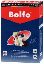 Bolfo (Больфо) Антиблошиний нашийник для котів та собак 35 см