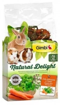 GimBi (Джим Бі) Natural Delight Трав'яний мікс для гризунів з травою та морквою