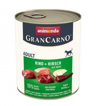 Animonda (Анімонда) GranCarno Adult Beef & Deer with Apple Консерви з яловичиною, олениною та яблуком для собак img