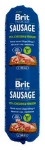 Brit Premium (Брит Преміум) Dog Sausage Вологий корм для собак з куркою та олениною img