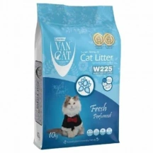 VanCat (ВанКет) Super Premium Cat Litter Fresh Perfumed Бентонитовый наполнитель с ароматом свежести для кошачьего туалета VanCat (ВанКет) Super Premium Cat Litter Fresh Perfumed Бентонітовий наповнювач з ароматом свіжості для котячого туалету img
