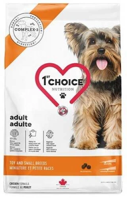 1st Choice (Фест Чойс) Adult Dog Toy & Small Breeds Chicken 2 кг Корм ​​для собак дрібних порід з куркою