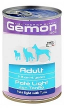 Gemon (Гемон) Wet Dog Adult Низькокалорійні консерви для собак у формі паштету з тунцем