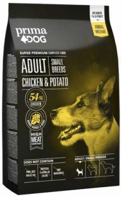 PrimaDog (ПрімаДог) Adult Small Breeds Chicken & Potato Сухий корм з куркою та картоплею для собак дрібних порід