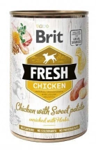 Brit Fresh (Брит Фреш) Chicken & Sweet Potato Консервы для собак с курицей и бататом Brit Fresh (Бріт Фреш) Chicken & Sweet Potato Консерви для собак з куркою і бататом img