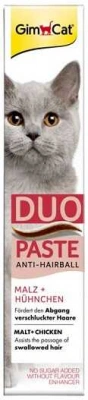 GimCat (ДжимКет) Duo-Paste Anti-Hairball Паста для виведення вовни зі шлунка кішок з куркою