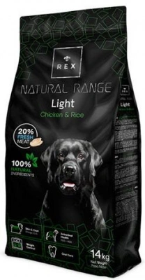 Rex (Рекс) Natural Range Adult Light Chicken & Rice Дієтичний корм для дорослих собак зі свіжою куркою і рисом