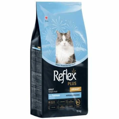Reflex Plus (Рефлекс Плюс) Cat Adult Urinary Salmon Гіпоалергенний сухий корм з лососем для профілактики сечокам'яної хвороби у котів і кішок
